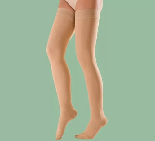 ELASTOFIT AG Ies erősségű kompressziós combtőig érő harisnya  1 pár - Méret EXTRA/ZÁRT