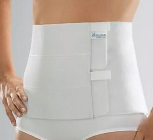 Tépőzáras haskötő anatómiai kiképzéssel,  23 cm magas