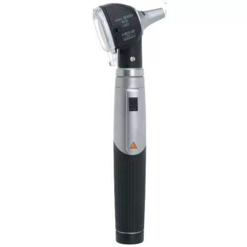 HEINE mini 3000 F.O. LED otoscop 55 db eldobható fültölcsérrel