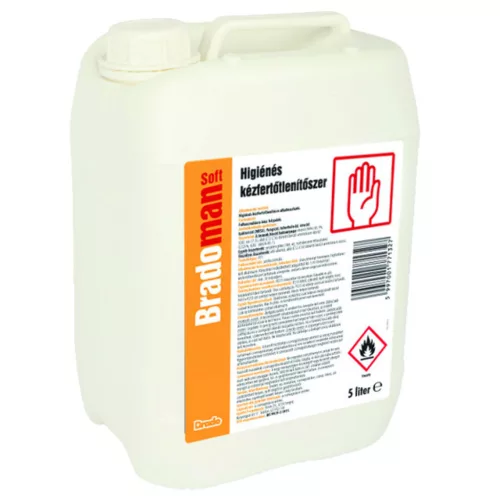Bradoman soft kézfertőtlenítő 5L kupakos