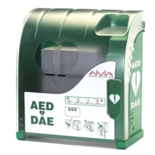 Defibrillátor kabin kültéri AIVIA200  fűthető