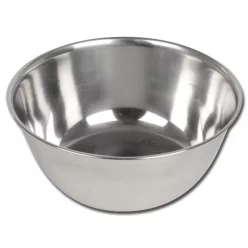 Rozsdamentes mély kerek tál 1940 ml