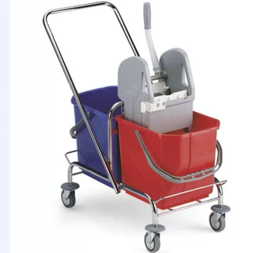 Takarítókocsi ROLLMOP SAN 2 vödörrel