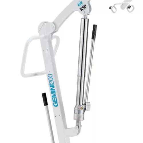 Hidraulikus betegemelő lift GEMINI 200 kgig