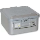 Sterilizáló ASEPTA doboz 28,5x28,5x15 cm  szürke