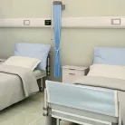 Kórtermi ágyelválasztó függőny  paraván teleszkópos+lehajtható