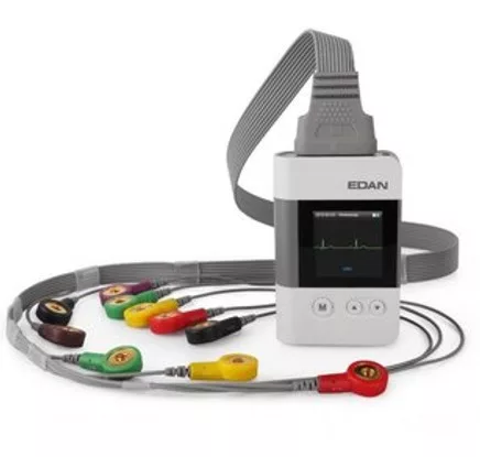 EDAN SE2012 EKG holter rendszer (rekorder, indulókészlet és analízis szoftver)