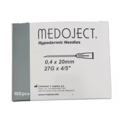 Tű injekciós egyszerhasználatos 27 G 4/5