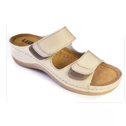 Papucs biopapucs bézs Comfort 904