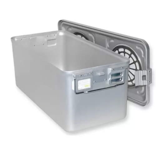 Sterilizációs doboz aluminium 26x58x28 cm / 2 filteres