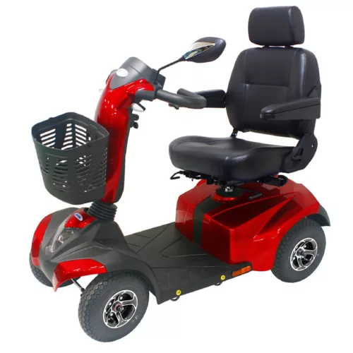 DRIVE TOURER 2GO mozgássérült scooter 700W 2 db 50Ah akkuval - szín piros