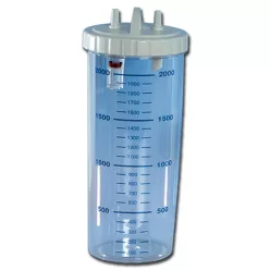   Váladékszívóhoz tartály 2000 ml  autoklávozható 121 Con