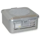 Asepta sterilizáló doboz 28,5x28x13,5 cm  szürke Barrier System