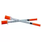 Inzulinos fecskendő 1 ml műanyag + tű inzulinos CHIRANA - Méret 30G