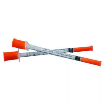 Inzulinos fecskendő 1 ml műanyag + tű inzulinos CHIRANA - Méret 30G