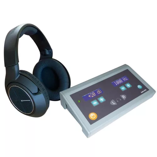 Szűrőaudiométer 9910 - Típus AC+elem+fejhallgató
