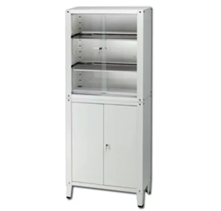 Műszer szekrény orvosi PREMIUM 22 ajtós 79 x 36 x 186 cm