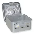 Asepta sterilizáló doboz 28,5x28x15 cm  szürke Barrier System