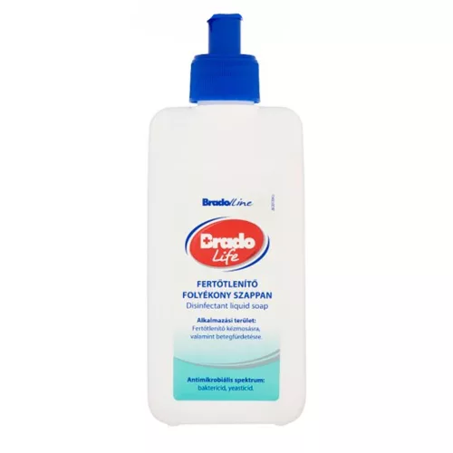 Bradolife Fertőtlenítő folyékony szappan 350ml kupakos