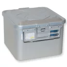 Asepta sterilizáló doboz 28x28x20 cm  szürke Barrier System