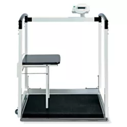   SECA 685 multifunkció mérleg korláttal, székkel 300 kg/100g