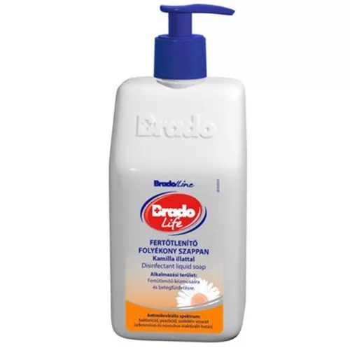 Bradolife fertőtlenítő folyékony szappan 350ml kamilla