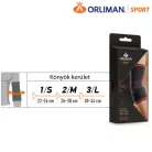 ORLIMAN SPORT elasztikus könyökszorító gél padokkal  PREMIUM