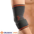 ORLIMAN SPORT elasztikus könyökszorító gél padokkal  PREMIUM - Méret 2-es/M