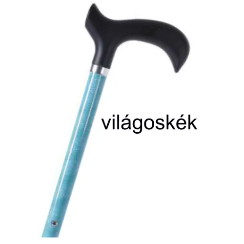 Járóbot alumínium  színes - kockás
