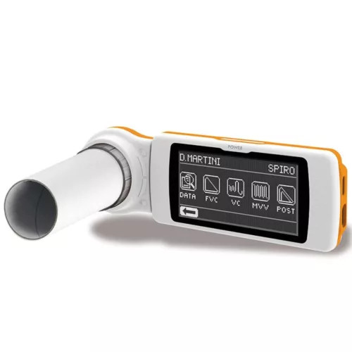 Spirometer SPIRODOC PCBluetooth csatlakozó készlet + szoftver + ujrahasználható turbina