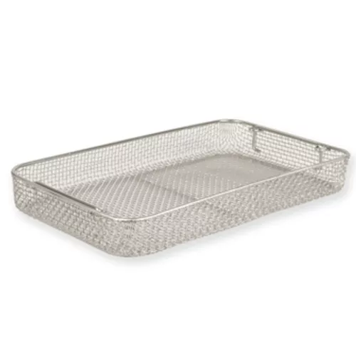 Sterilizáló dobozba háló kosár 405x255 h 50mm