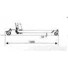 Betegemelő lift Gemini150 hidraulikus