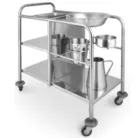 Higiéniai fürdető kocsi  930x500x1030mm