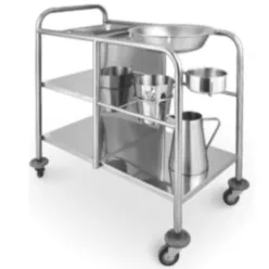 Higiéniai fürdető kocsi  930x500x1030mm