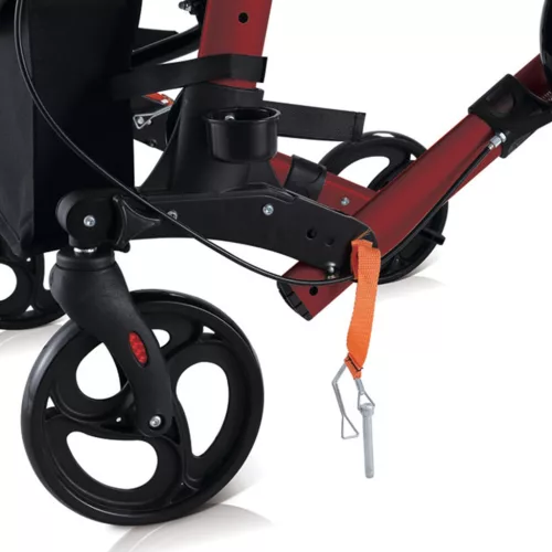Rollátor COMPACT – vörös