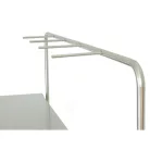 Rozsdamentes műszer asztal 1 polcos  120 x 65 x h 95 cm.