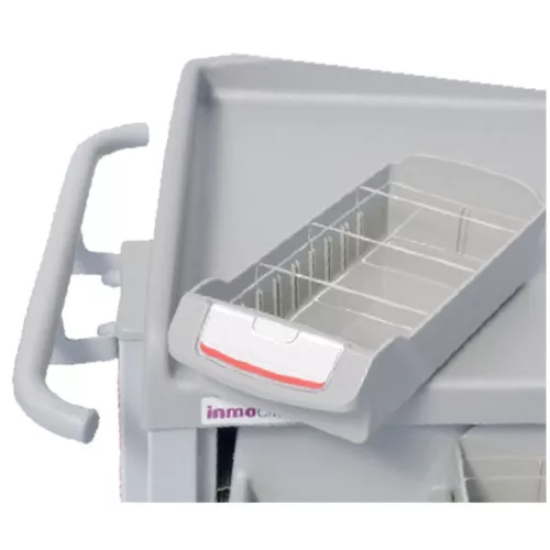 Gyógyszerosztó kocsi IC015 20 gyógyszerfiok + 1 fiók