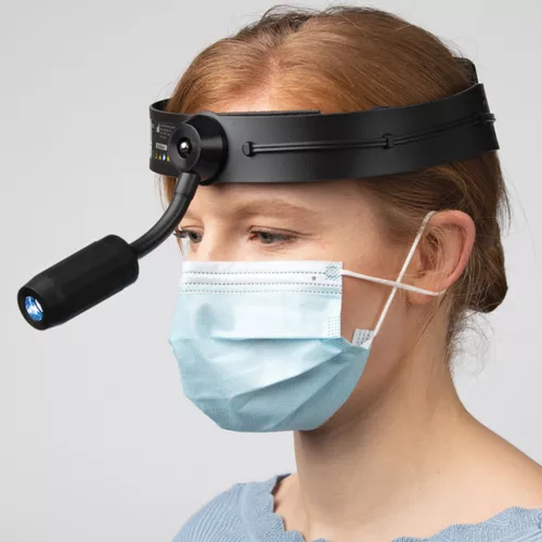 Homloklámpa RIESTER RIFOCUS LED  akku+töltő
