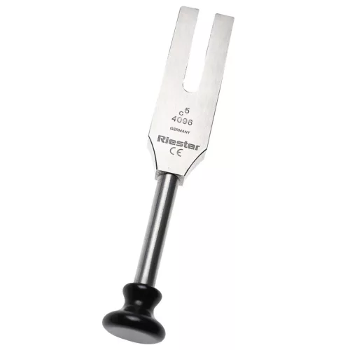 RIESTER fülorrgégészeti hangvilla talppal C54096Hz