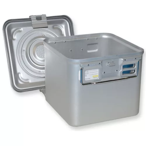 Asepta doboz 28x28x26 cm szürke Barrier System