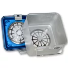 Sterilizáló doboz ASEPTA kék 28,5x28x20 cm  2 filterrel