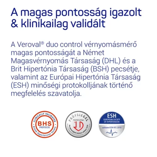Veroval Duo Control vérnyomásmérő normál