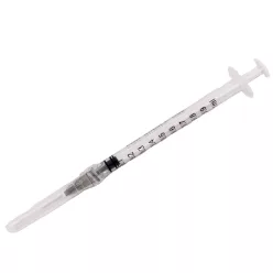 PÉ  Fecskendő 1ml + tű 25G 1