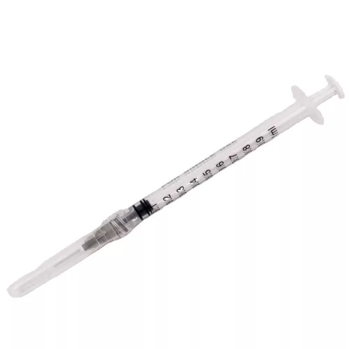 PÉ  Fecskendő 1ml + tű 25G 1