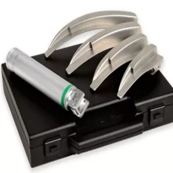   Laryngoscop szet GIMA GREEN F.O.LED ADULT SET 4 részes MCINTOSH 1234  3.5 V  40.000 lux