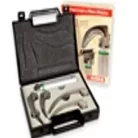 Laryngoscop szet GIMA GREEN F.O.LED ADULT SET 4 részes MCINTOSH 1234  3.5 V  40.000 lux