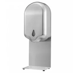   Érintés nélküli fertőtlenítőszer acél, asztali adagoló 1,1l