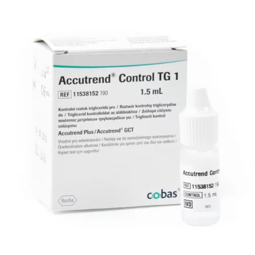 Accutrend Triglicerid Control 1 kontrolloldat