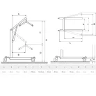 Betegemelő lift Motion804 COMPACT 150 kgig