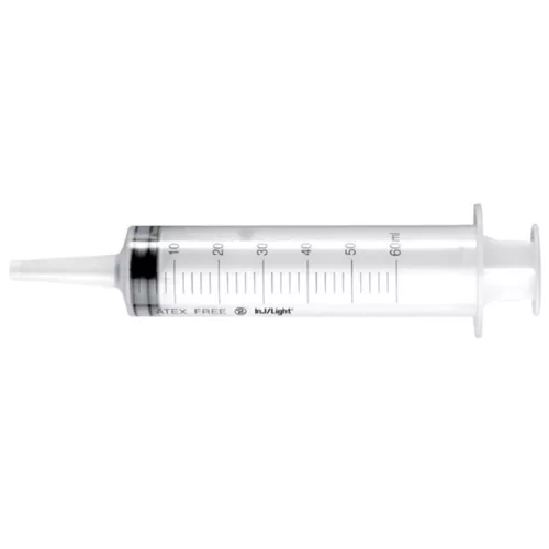 Fecskendő 60 ml LUER kónuszos véggel  CAT